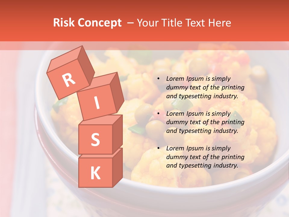Indian Portion Food PowerPoint Template
