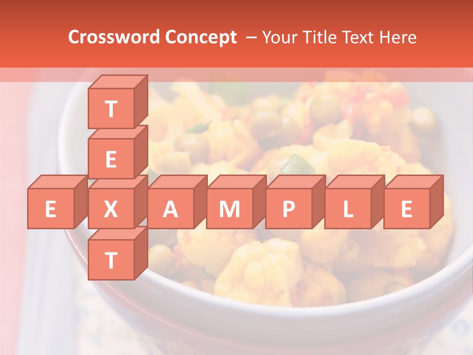 Indian Portion Food PowerPoint Template