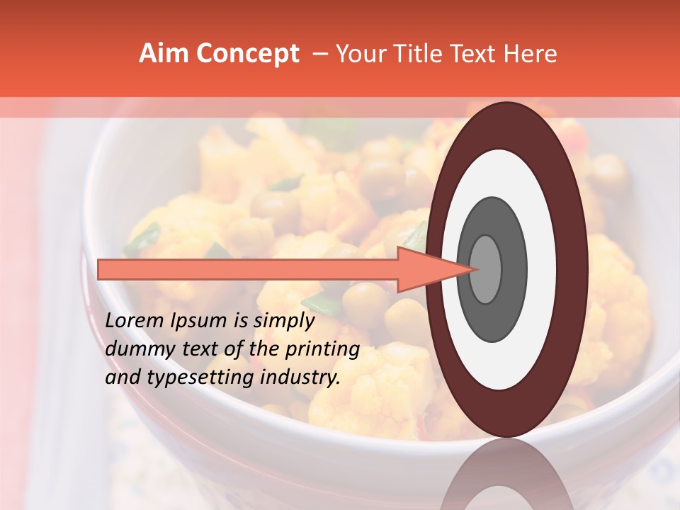 Indian Portion Food PowerPoint Template