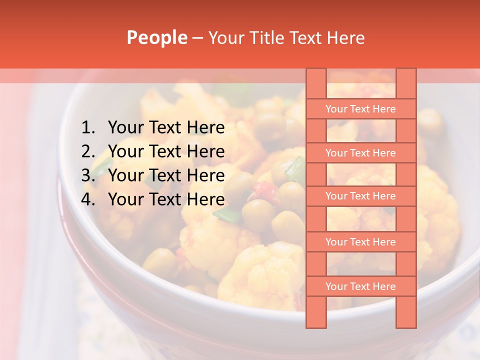 Indian Portion Food PowerPoint Template