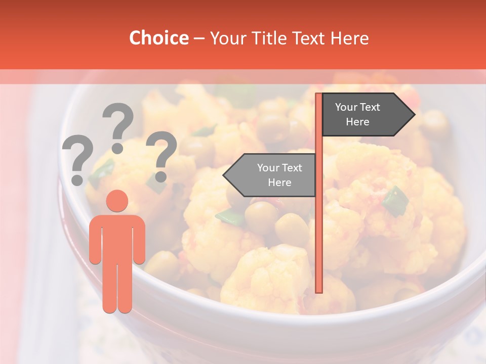 Indian Portion Food PowerPoint Template