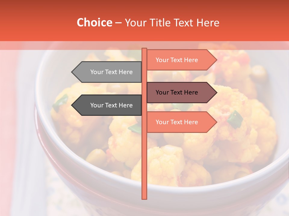 Indian Portion Food PowerPoint Template