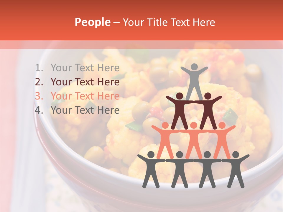 Indian Portion Food PowerPoint Template