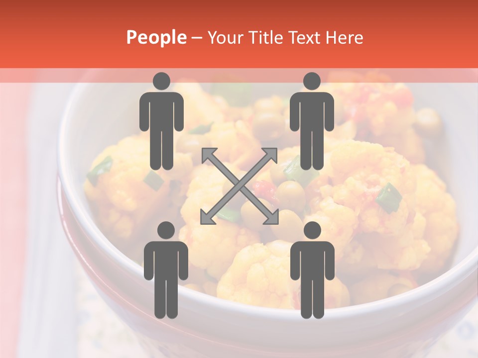 Indian Portion Food PowerPoint Template