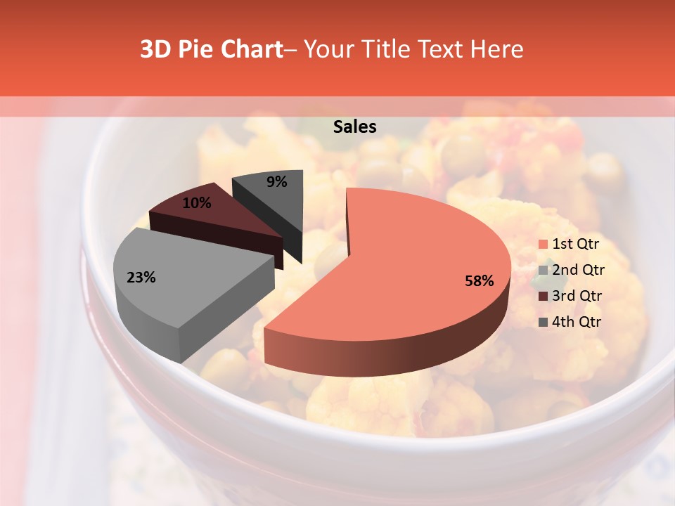 Indian Portion Food PowerPoint Template
