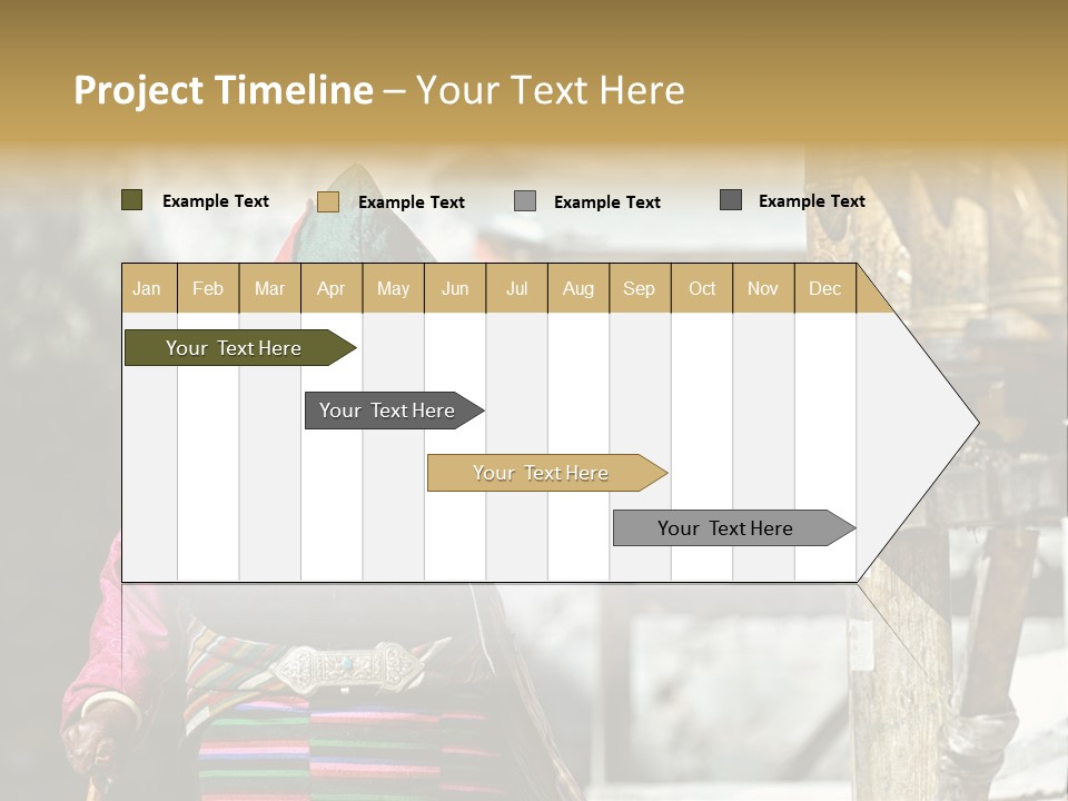China Traditional Buddha PowerPoint Template