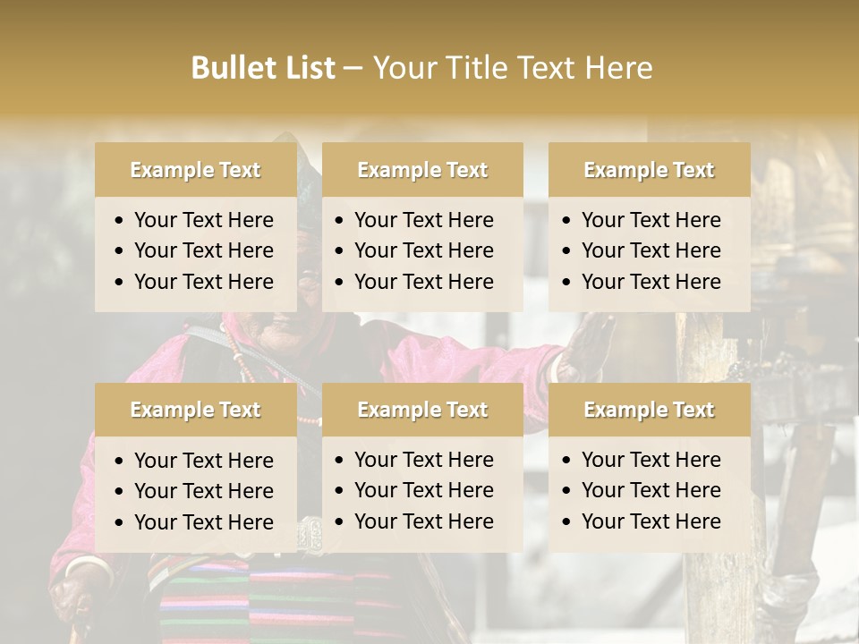 China Traditional Buddha PowerPoint Template