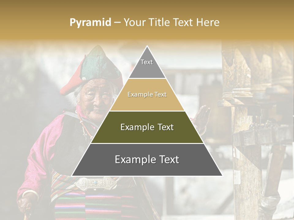 China Traditional Buddha PowerPoint Template