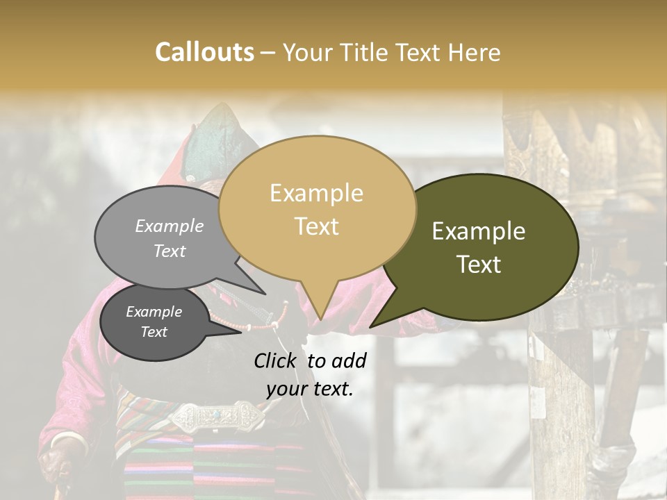 China Traditional Buddha PowerPoint Template