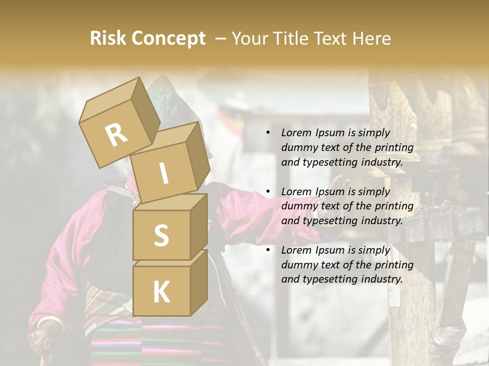 China Traditional Buddha PowerPoint Template