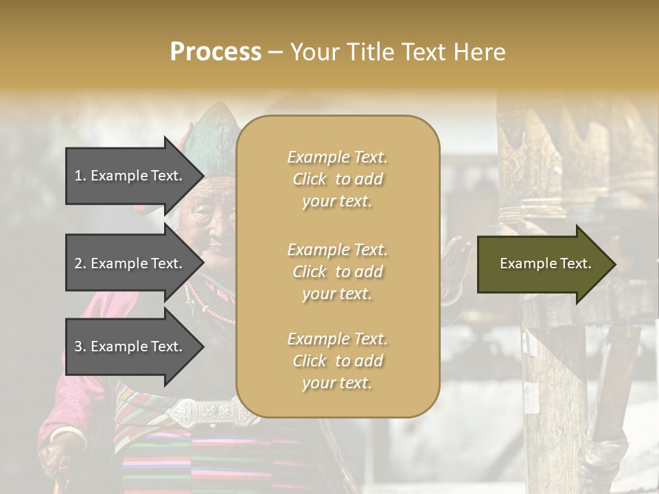 China Traditional Buddha PowerPoint Template