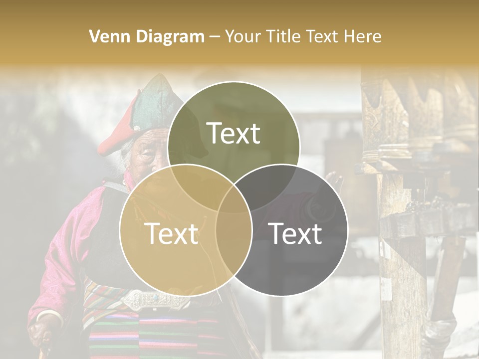 China Traditional Buddha PowerPoint Template