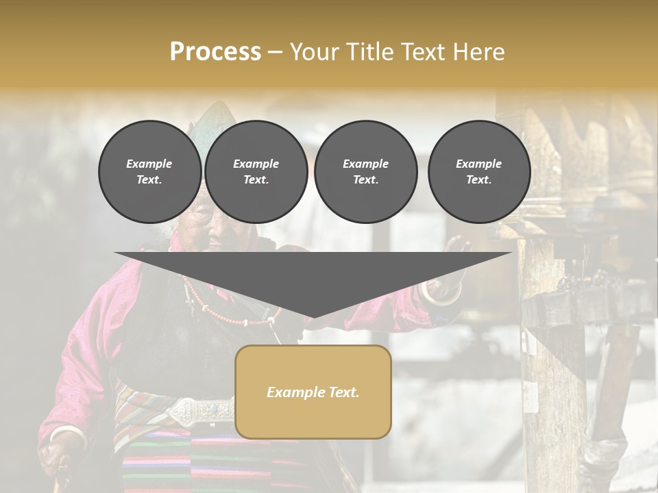 China Traditional Buddha PowerPoint Template