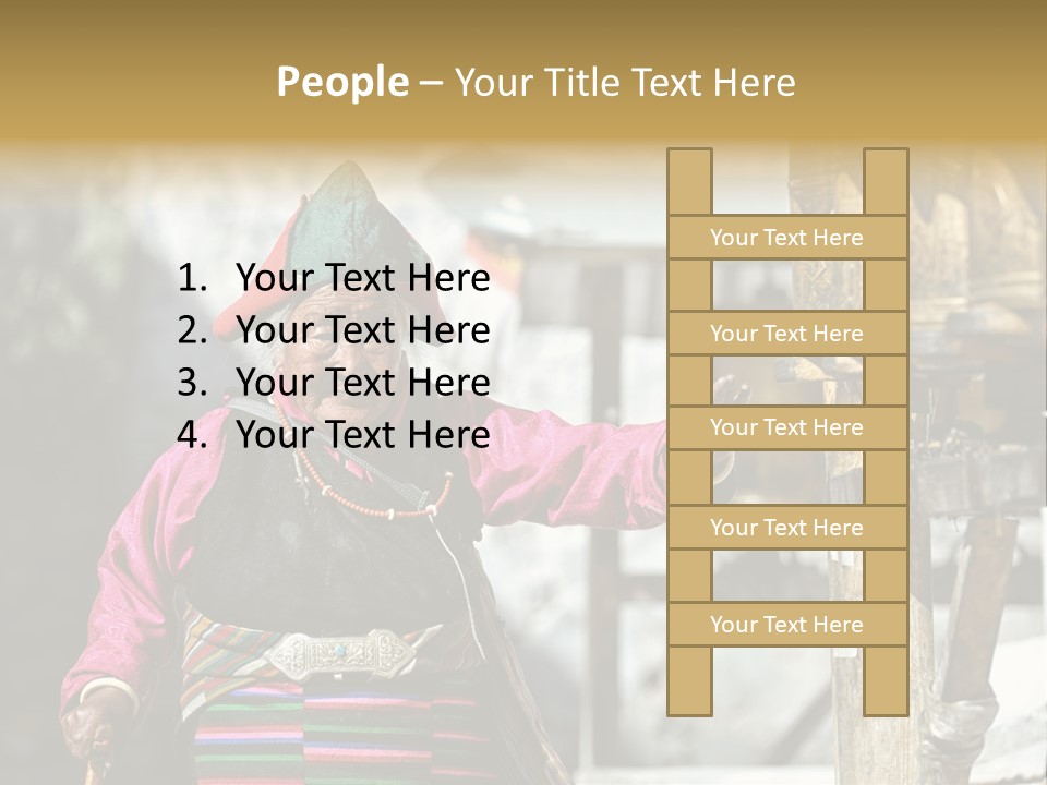 China Traditional Buddha PowerPoint Template