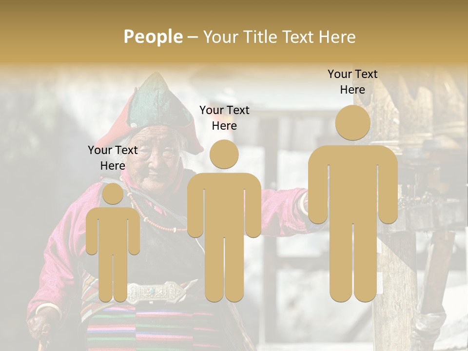 China Traditional Buddha PowerPoint Template