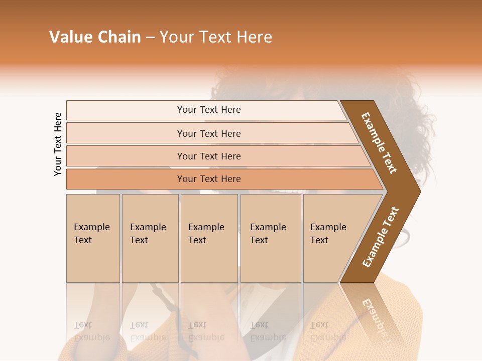 Photographing Afro Happy PowerPoint Template