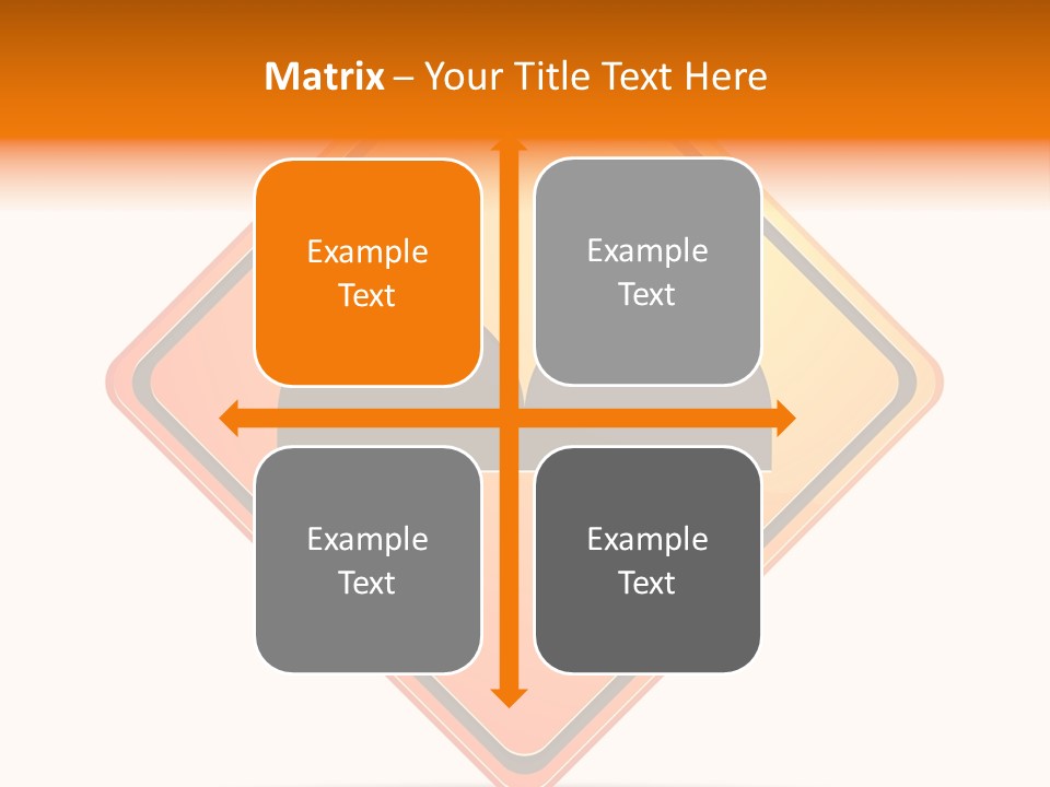 Hump Road Icon PowerPoint Template