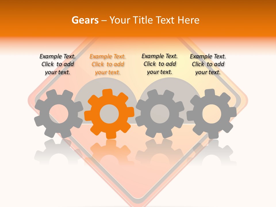 Hump Road Icon PowerPoint Template