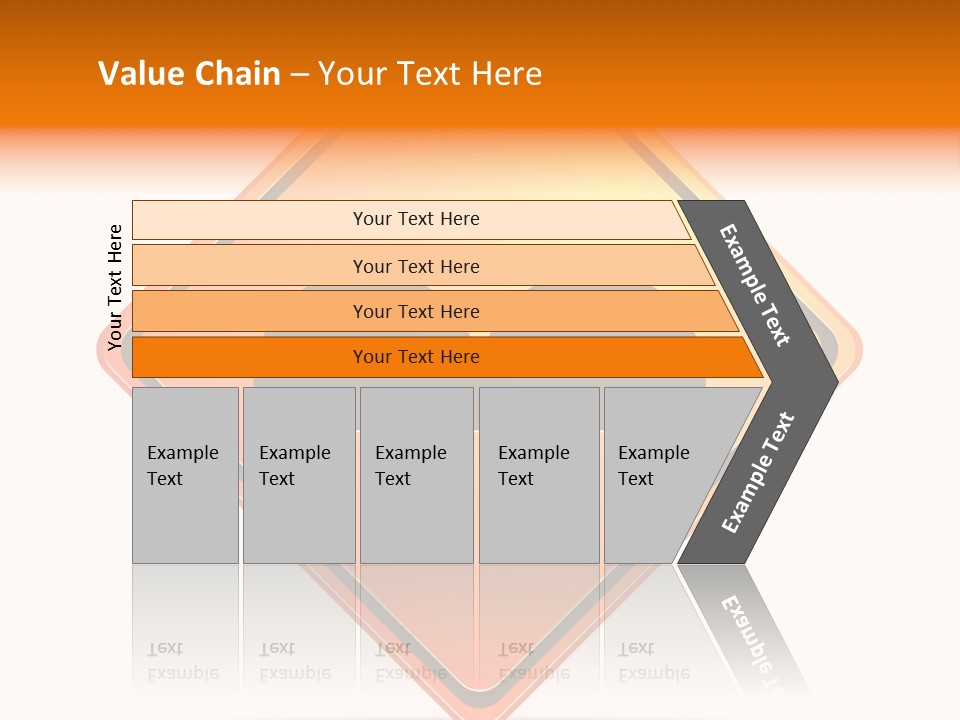 Hump Road Icon PowerPoint Template