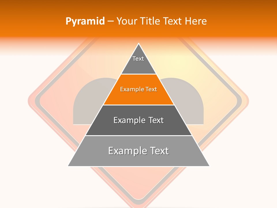 Hump Road Icon PowerPoint Template