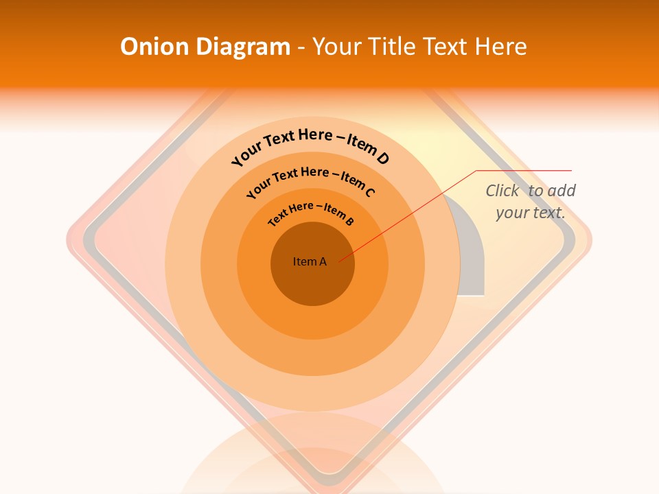 Hump Road Icon PowerPoint Template