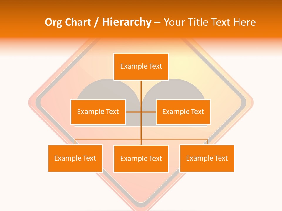 Hump Road Icon PowerPoint Template
