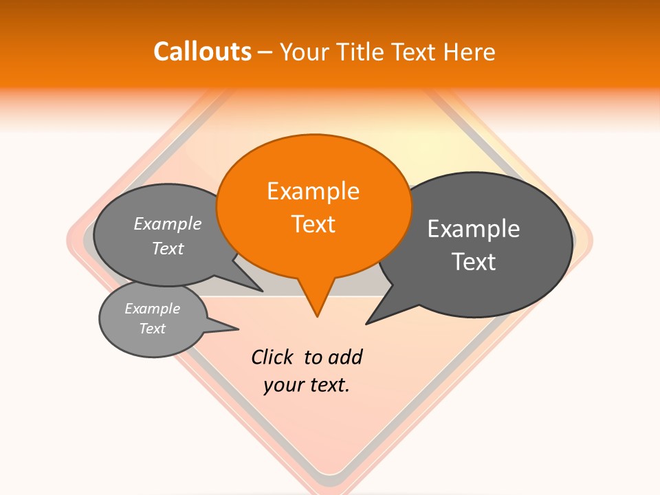Hump Road Icon PowerPoint Template