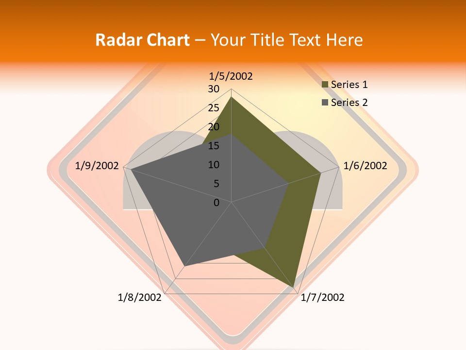 Hump Road Icon PowerPoint Template