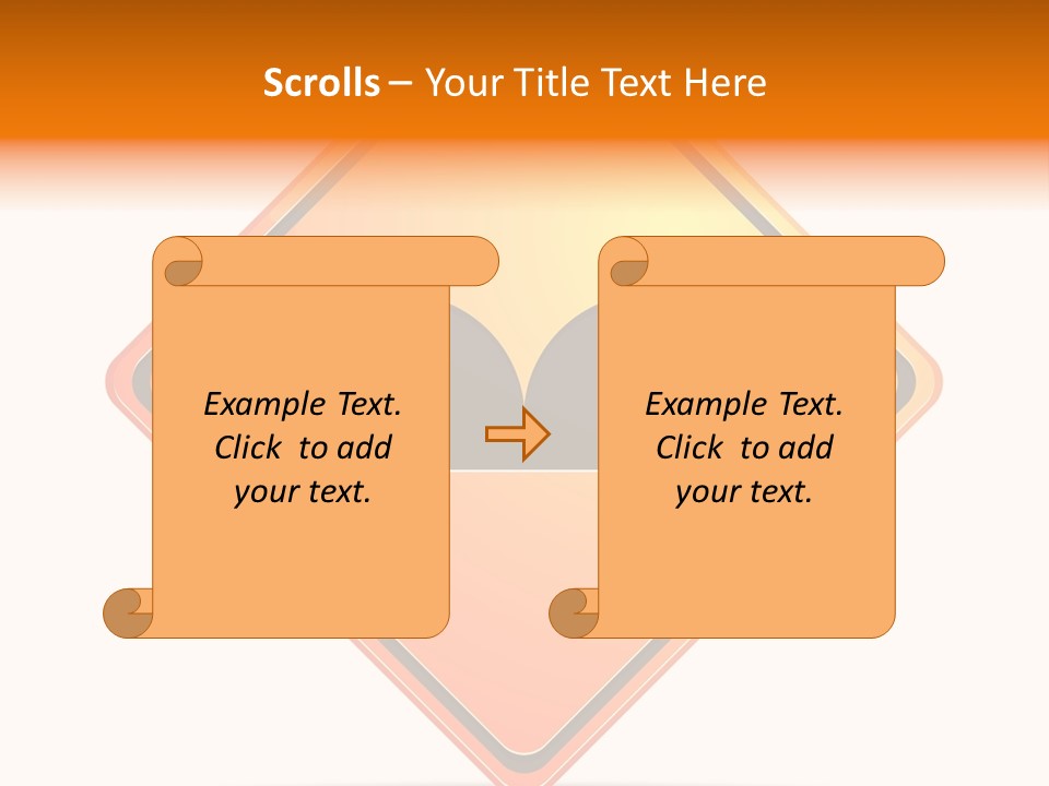 Hump Road Icon PowerPoint Template