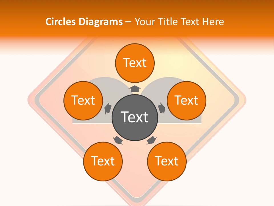 Hump Road Icon PowerPoint Template