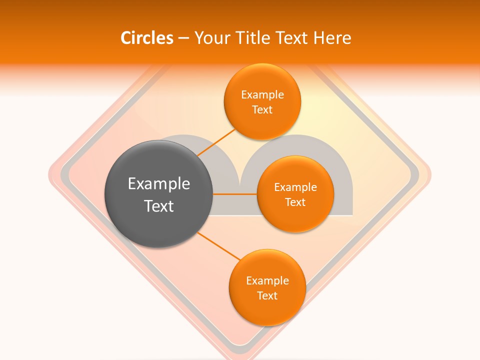 Hump Road Icon PowerPoint Template