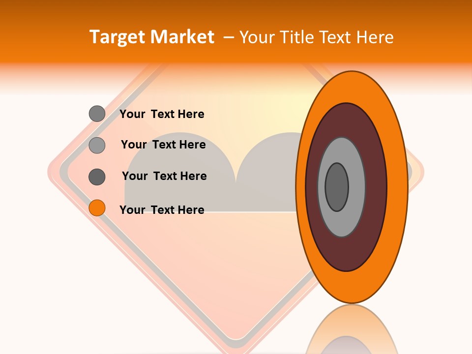 Hump Road Icon PowerPoint Template