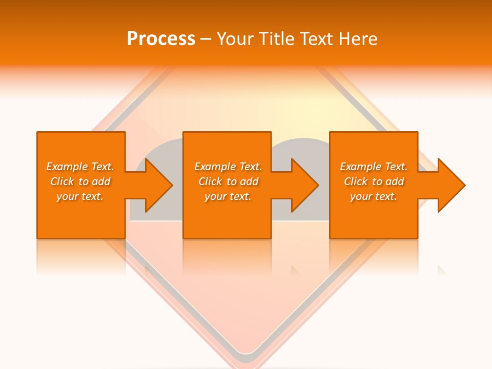 Hump Road Icon PowerPoint Template
