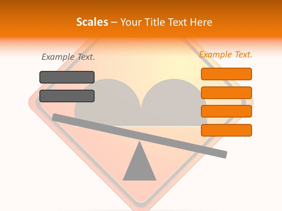 Hump Road Icon PowerPoint Template
