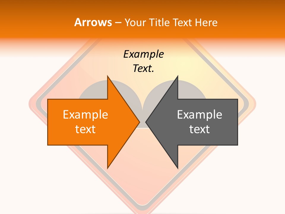 Hump Road Icon PowerPoint Template