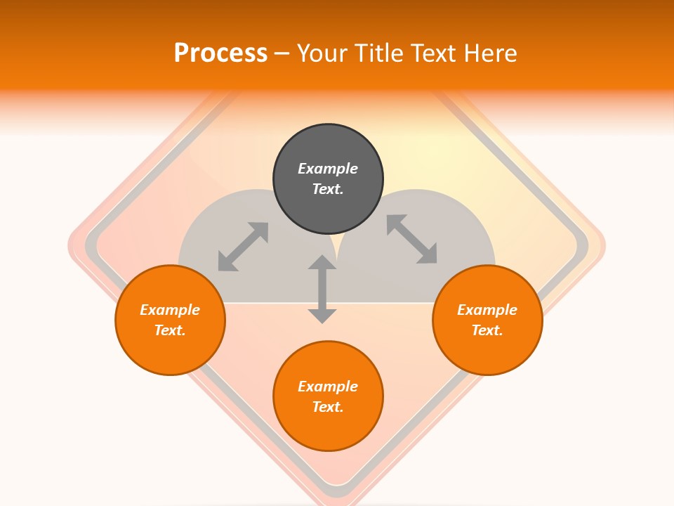 Hump Road Icon PowerPoint Template