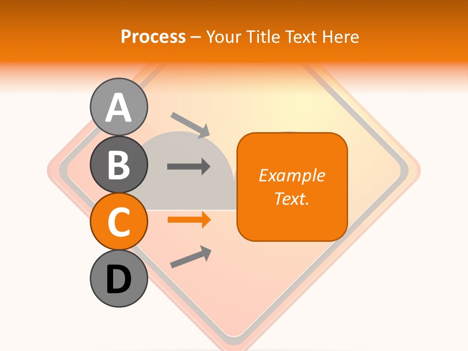 Hump Road Icon PowerPoint Template