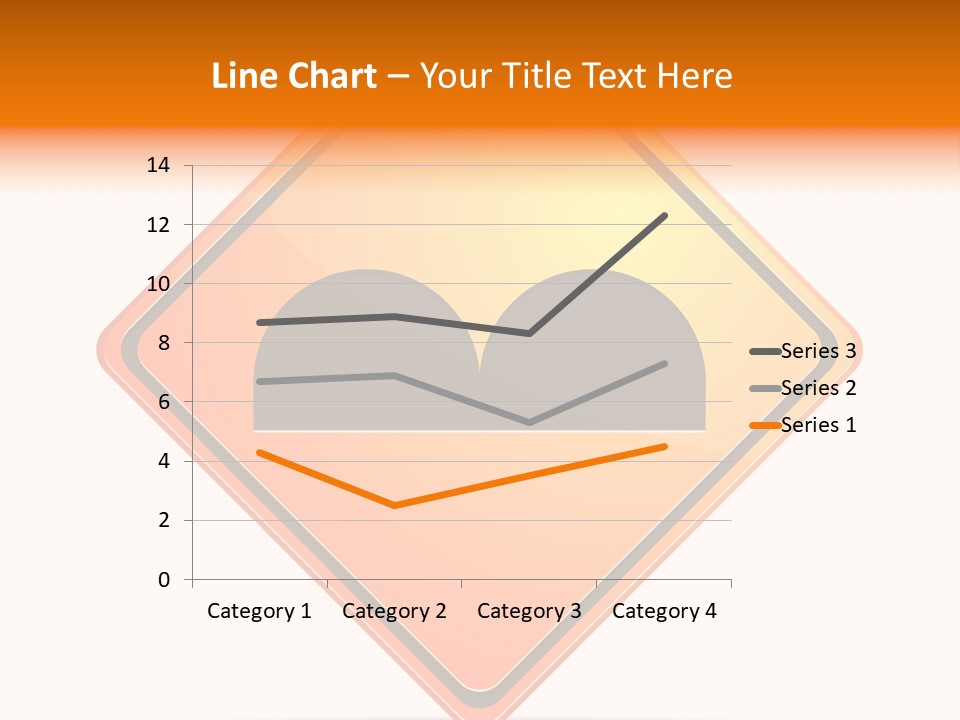 Hump Road Icon PowerPoint Template