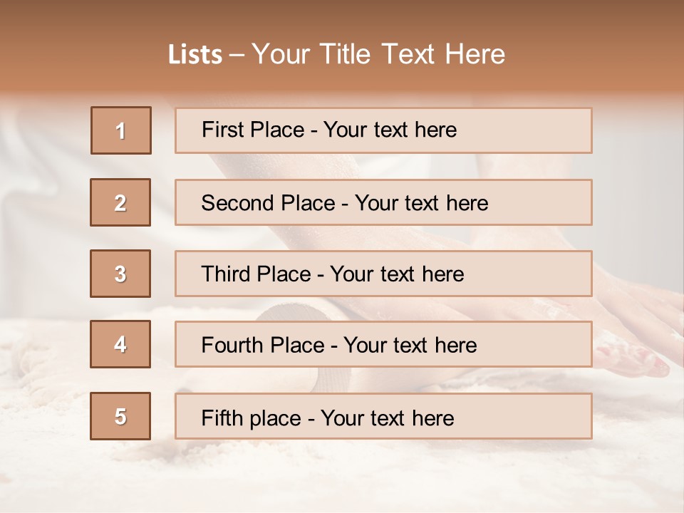 Bread Baker Handmade PowerPoint Template