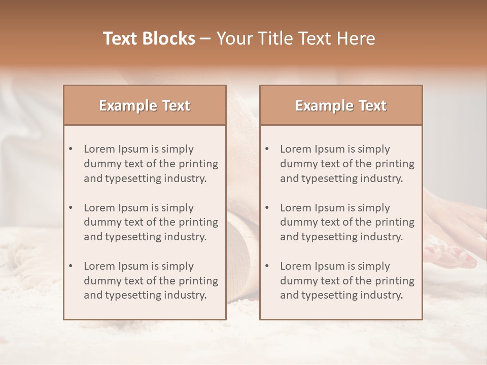 Bread Baker Handmade PowerPoint Template