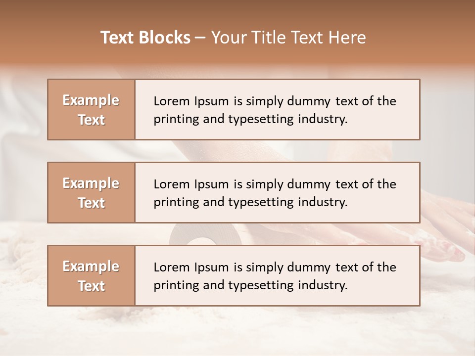Bread Baker Handmade PowerPoint Template