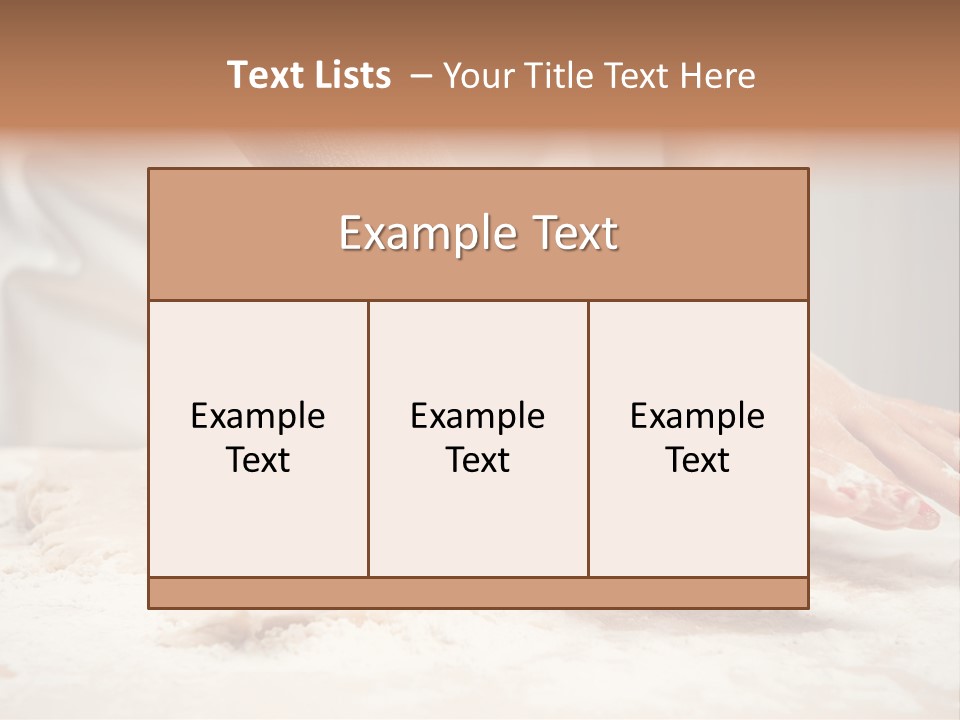 Bread Baker Handmade PowerPoint Template