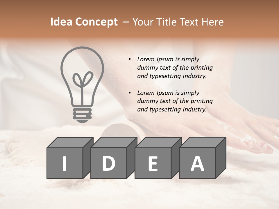 Bread Baker Handmade PowerPoint Template