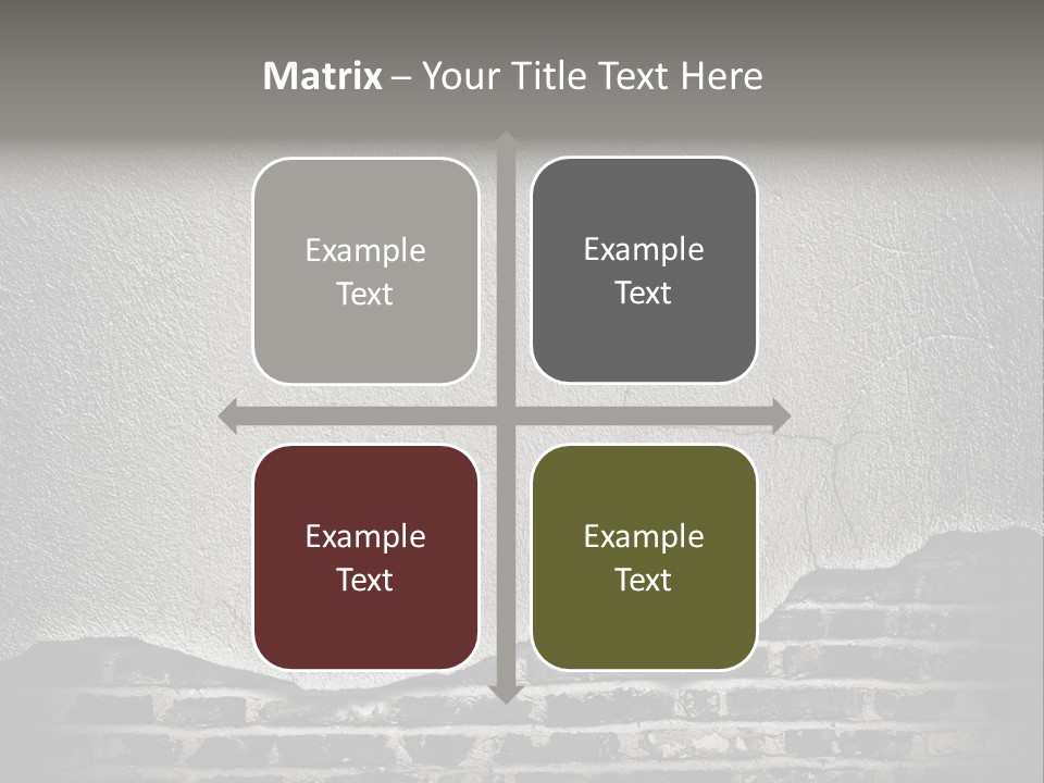 Vintage Factory Stone PowerPoint Template