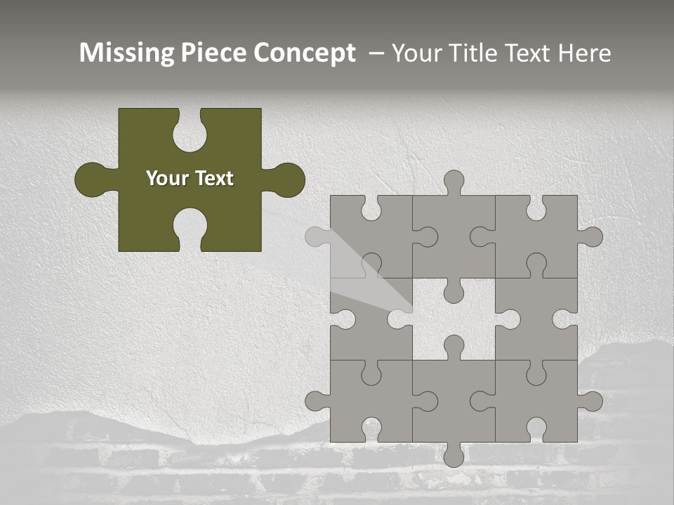 Vintage Factory Stone PowerPoint Template