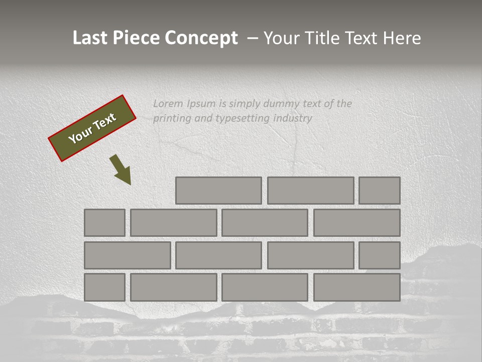 Vintage Factory Stone PowerPoint Template