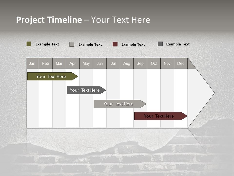 Vintage Factory Stone PowerPoint Template