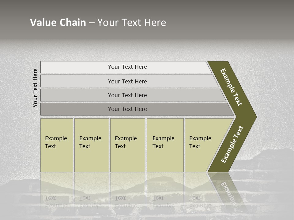 Vintage Factory Stone PowerPoint Template