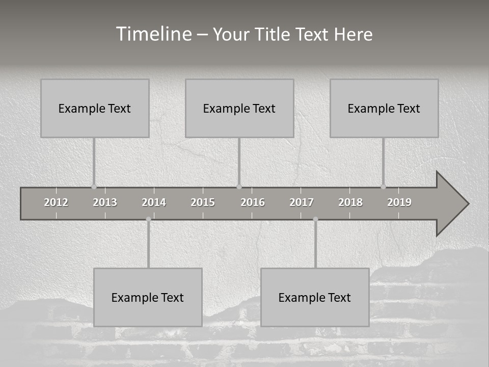 Vintage Factory Stone PowerPoint Template