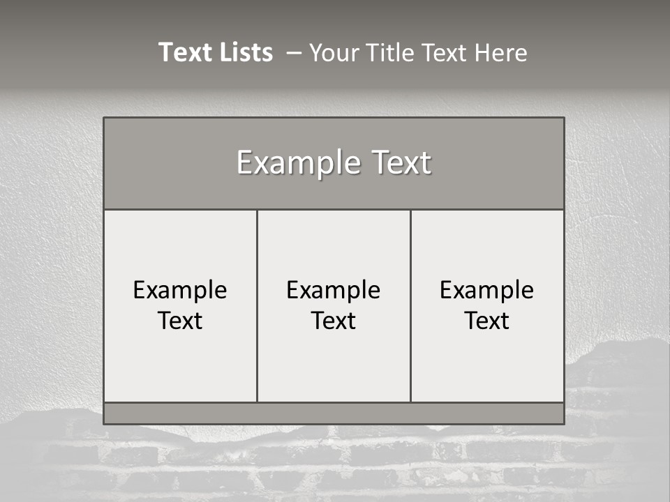 Vintage Factory Stone PowerPoint Template